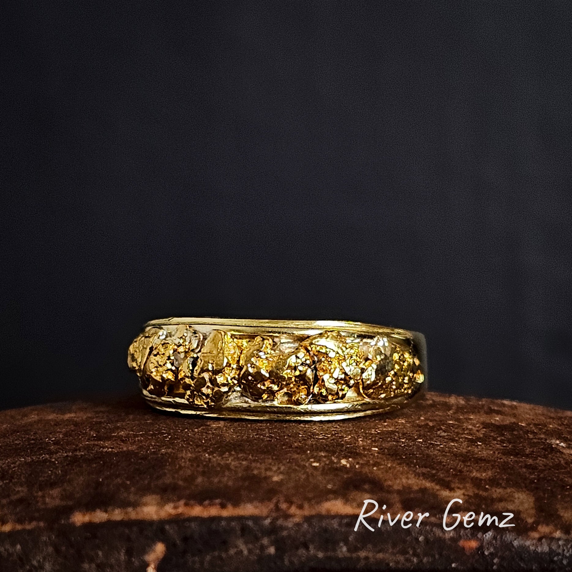 Palmer River Nugget 18K Ring [#237] – River Gemz