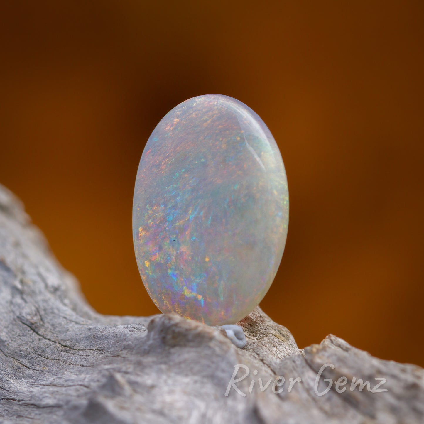 Lightning Ridge Unset White Opal 8.55 Carat [#1861]