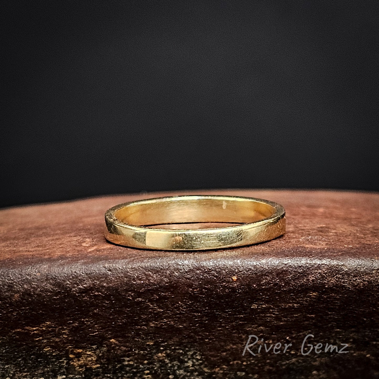 Lightning Ridge Crystal Opals in 14K Inlay Ring [#1827]