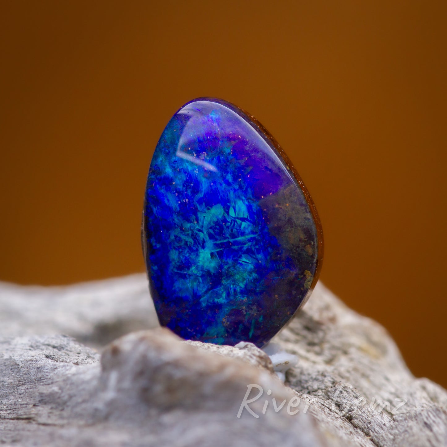 Opalton Unset Crystal Boulder Opal 1.7 Carat [#217]