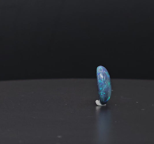 Lightning Ridge Unset Black Opal 2.98 Carat [#650]
